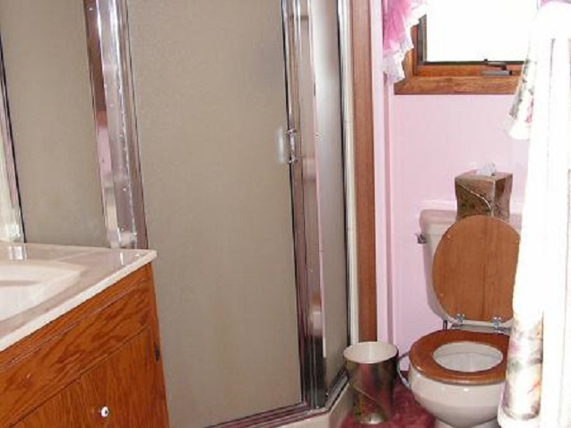 The second bathroom.