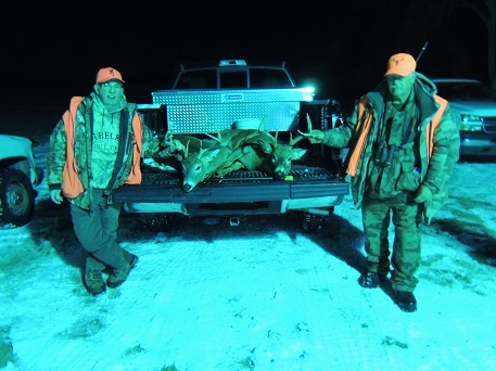 Rusty's buck. This is a cool pic!